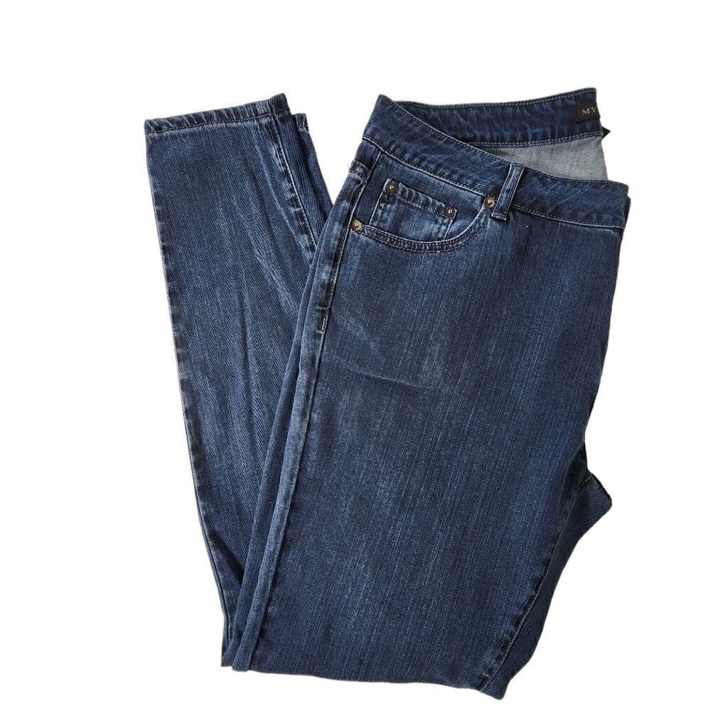 MYNT 1792  Dark Wash Straight Leg Plus Size Jeans